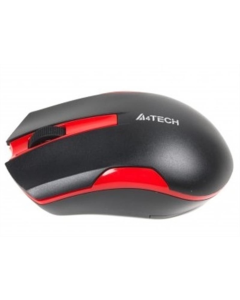 Миша бездротова A4Tech G3-200N Червона (Black Red)