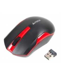 Миша бездротова A4Tech G3-200N Червона (Black Red)