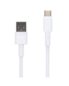 USB кабель XO NBQ166 5A/1м Type-C Білий (White)