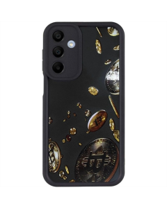 Чехол-накладка для Samsung A17/A26 5G Prestige TPU Черный (Черные монеты)