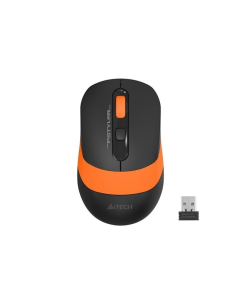 Миша бездротова A4Tech FG10S Чорна Помаранчева (Black Orange)