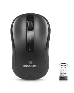 Миша бездротова Real-EL RM-450W Чорна (Black)