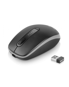 Миша бездротова бездротова Real-EL RM-455W Чорна (Black)