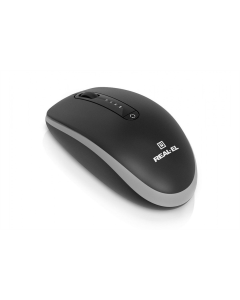 Миша бездротова бездротова Real-EL RM-455W Чорна (Black)
