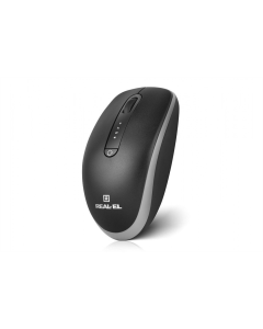 Миша бездротова бездротова Real-EL RM-455W Чорна (Black)