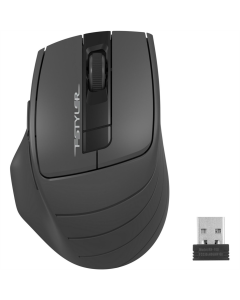 Миша беспроводная A4Tech FG30S Синяя (Серо-черная)