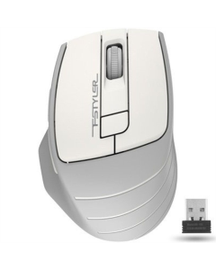 Миша бездротова A4Tech FG30S Біла (Grey White)