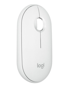 Миша бездротова Logitech Pebble Mouse 2 M350s Bluetooth Біла (White)