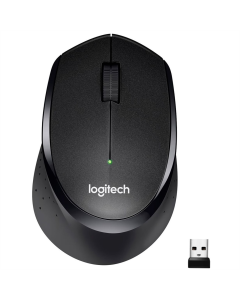Миша Logitech M330 Silent Plus Чорна (Black)