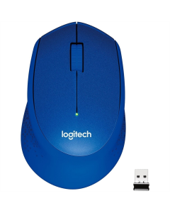 Миша Logitech M330 Silent Plus Синя (Blue)