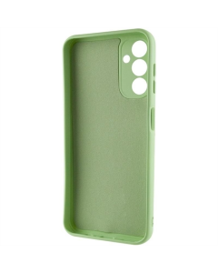 Чехол-накладка для Samsung A24 GETMAN Liquid Silk Full Camera TPU Зеленый (Фисташковый)