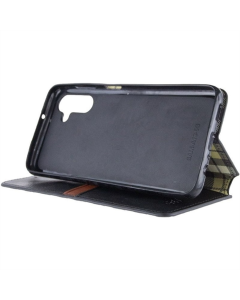 Чохол кейс для Samsung A24 GETMAN Cubic (PU) Чорний (Black)