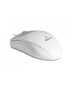 Миша REAL-EL RM-211 Біла (White)