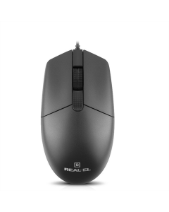 Миша REAL-EL RM-210 Чорна (Black)