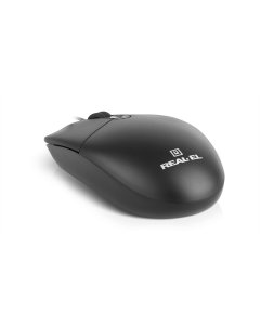 Миша REAL-EL RM-210 Чорна (Black)