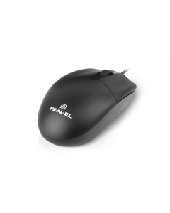 Миша REAL-EL RM-210 Чорна (Black)