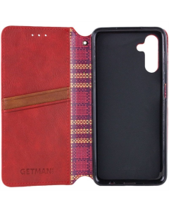 Чохол кейс для Samsung M54 5G GETMAN Cubic (PU) Червоний (Red)