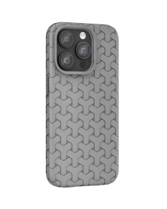 Чехол-накладка для iPhone 14 Pro Max TPU Weaving Серый (Grey)