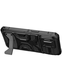 Чохол накладка для iPhone 14 Pro Max TPU+PC Nillkin CamShield Adventurer Pro Чорна (Armor Black)