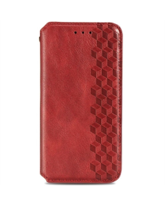 Чохол кейс для Samsung A05 GETMAN Cubic (PU) Червоний (Red)
