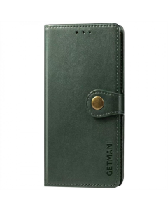 Чохол кейс для Samsung A05 GETMAN Gallant (PU) Зелений (Green)