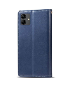 Чохол кейс для Samsung A05 GETMAN Gallant (PU) Синій (Blue)