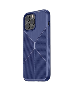 Чохол-накладка для iPhone 14 Pro Max TPU BlackWood Синя (Blue)