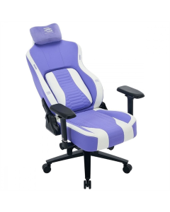 Крісло ігрове Proove Gaming Geek Біле Фіолетове (White Purple)