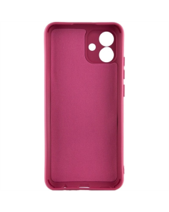 Чехол-накладка для Samsung A05 GETMAN Liquid Silk Full Camera TPU Бордовый (Марсала)
