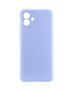 Чехол-накладка для Samsung A05 GETMAN Liquid Silk Full Camera TPU Фиолетовый (светло-фиолетовый)