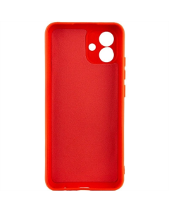 Чехол-накладка для Samsung A05 GETMAN Liquid Silk Full Camera TPU Красный (Red)