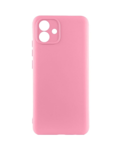 Чехол-накладка для Samsung A05 GETMAN Liquid Silk Full Camera TPU Розовый (розовый)