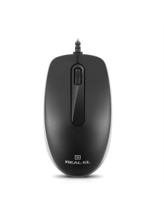 Миша REAL-EL RM-215 Черный (Black)