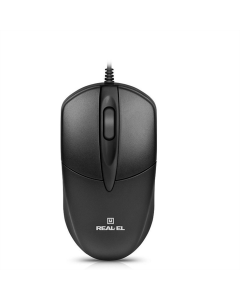 Миша REAL-EL RM-214 Черный (Black)