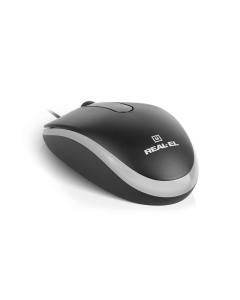 Миша REAL-EL RM-217 Чорна (Black)