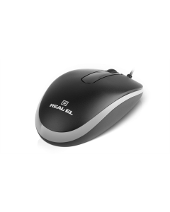 Миша REAL-EL RM-217 Чорна (Black)