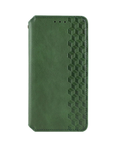 Чохол кейс для Samsung S24 GETMAN Cubic (PU) Зелений (Green)