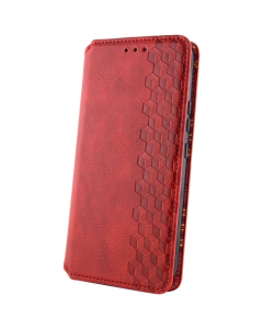 Чохол кейс для Samsung S24 GETMAN Cubic (PU) Червоний (Red)