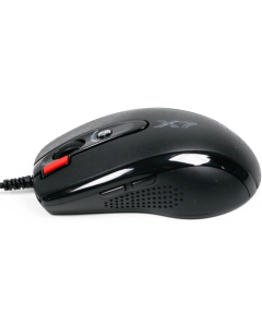 Миша ігрова A4Tech X-710BK USB + килимок A4Tech X7-200MP Чорна (Black)