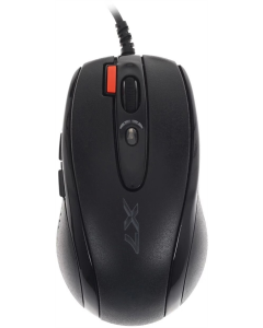 Миша ігрова A4Tech X-710BK USB + килимок A4Tech X7-200MP Чорна (Black)