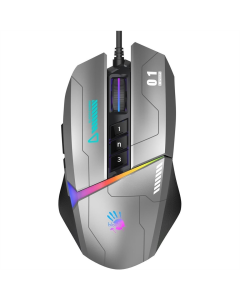 Миша ігрова A4Tech Bloody W60 Max Сіра (Gun Grey)