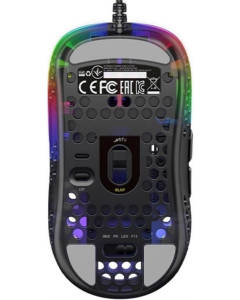 Миша ігрова Xtrfy MZ1 RGB Чорна (Black)