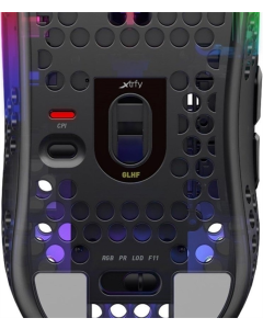 Миша ігрова Xtrfy MZ1 RGB Чорна (Black)