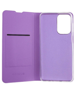 Чохол кейс для Samsung A15 4G/5G/M15 5G GETMAN Elegant (PU) Фіолетовий (Lilac)