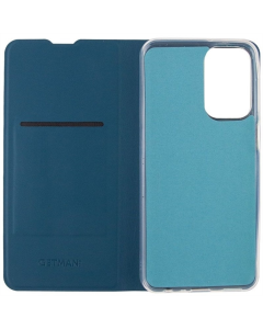 Чохол кейс для Samsung A15 4G/5G/M15 5G GETMAN Elegant (PU) Синій (Blue)