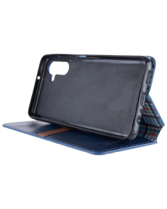 Чохол кейс для Samsung A15 4G/5G/M15 5G GETMAN Cubic (PU) Синій (Blue)