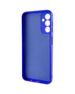 Чехол-накладка для Samsung A15 4G/5G/M15 5G GETMAN Liquid Silk Full Camera TPU Синий (Ирис)