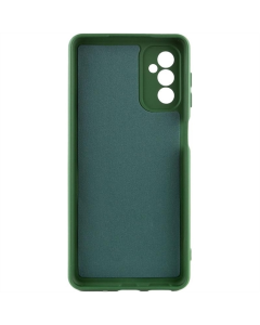Чохол-накладка для Samsung A15 4G/5G/M15 5G GETMAN Liquid Silk Full Camera TPU Зелена (Темно-зеленый)