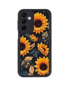 Чохол-накладка для Samsung A15 4G/5G/M15 5G Prestige TPU Чорна (Чорний Соняшник)