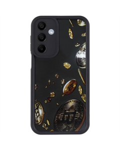Чехол-накладка для Samsung A15 4G/5G/M15 5G Prestige TPU Черный (Черные монеты)